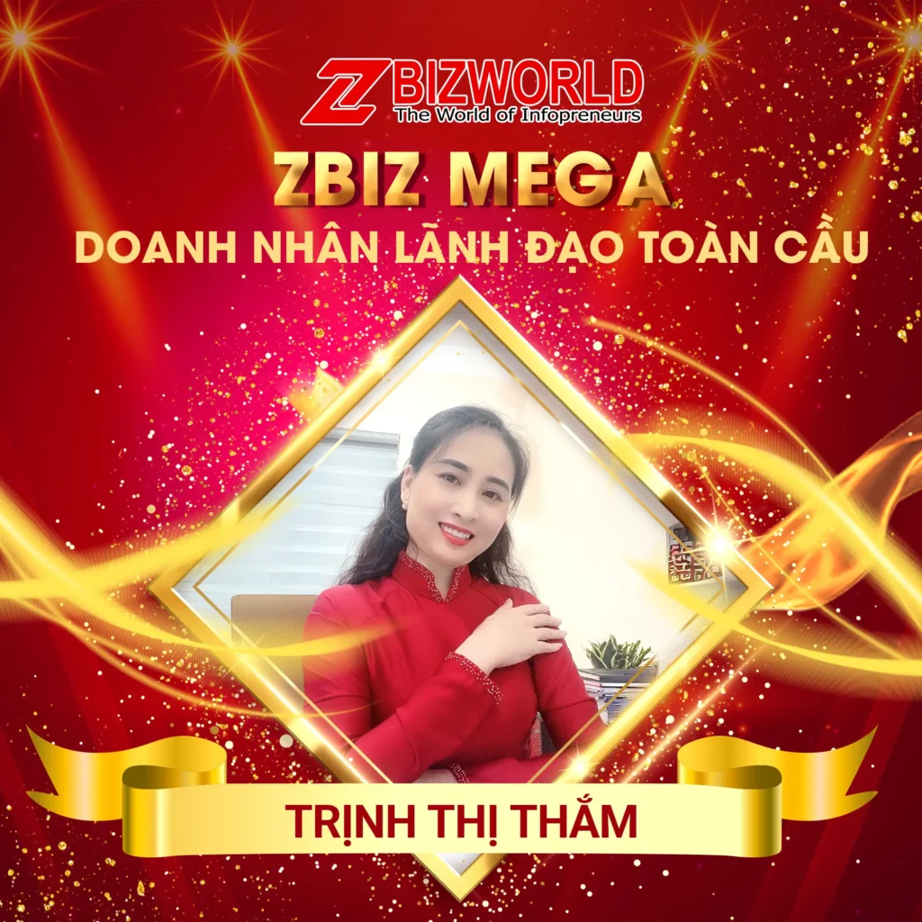 Doanh Nhân Lãnh Đạo Toàn Cầu Trịnh Thị Thắm